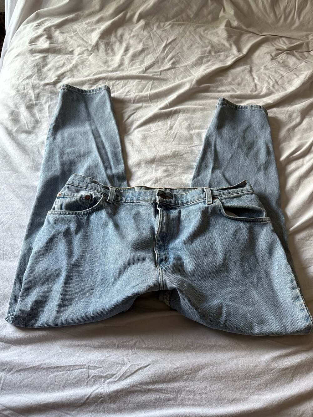 Vintage 90s Levi's 551 High-Waisted Mom Jeans – Made in USA/Puerto Rico